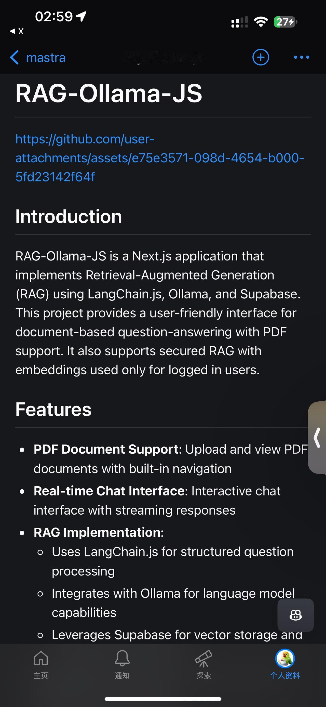 📄🤖 RAG-Ollama PDF 聊天

Next.js 应用通过流式聊天