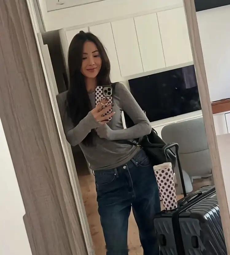 曹格前妻带俩孩子过节，14岁Grace好身材变辣妹，Joe和妈妈像姐弟！ 