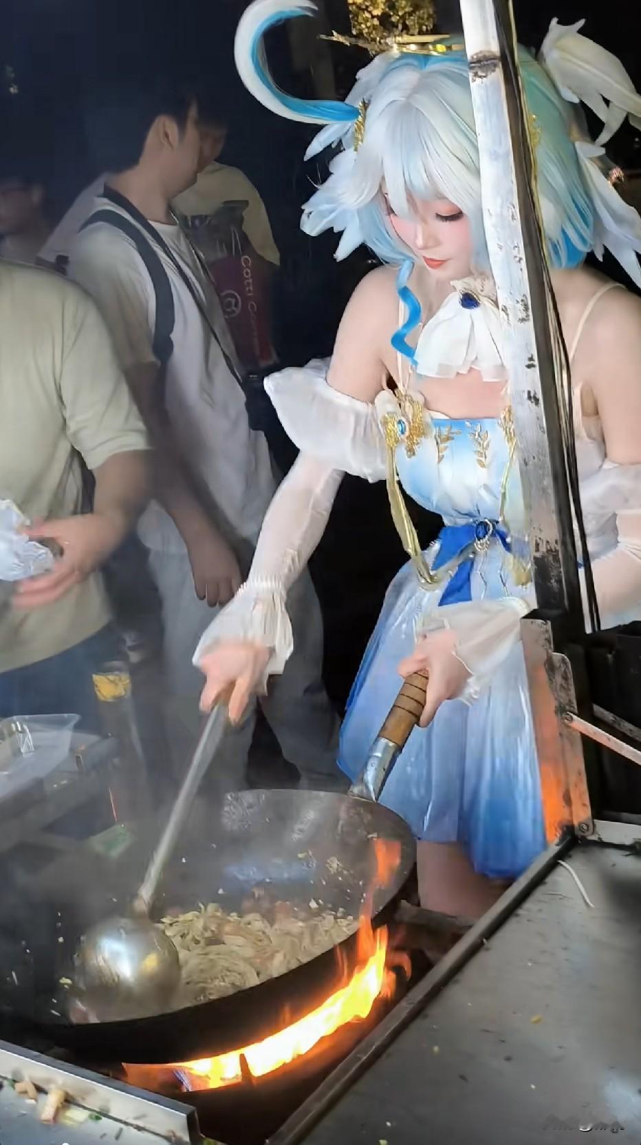 现在摆摊都这么卷了吗？