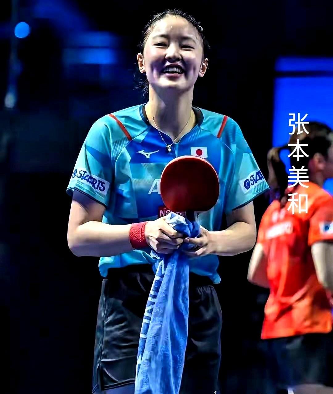 张本美和心想：我再美也是日本人，哥和父母都是日本人。她跟哥哥张本智和都是日本乒乓