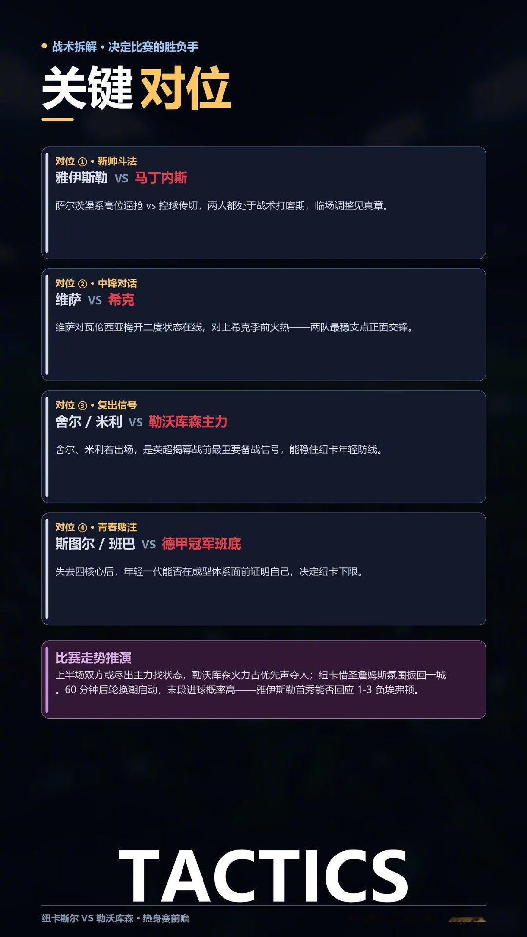 今晚22:00，圣詹姆斯公园，纽卡斯尔vs勒沃库森。一场季前热身，但两边的故事一