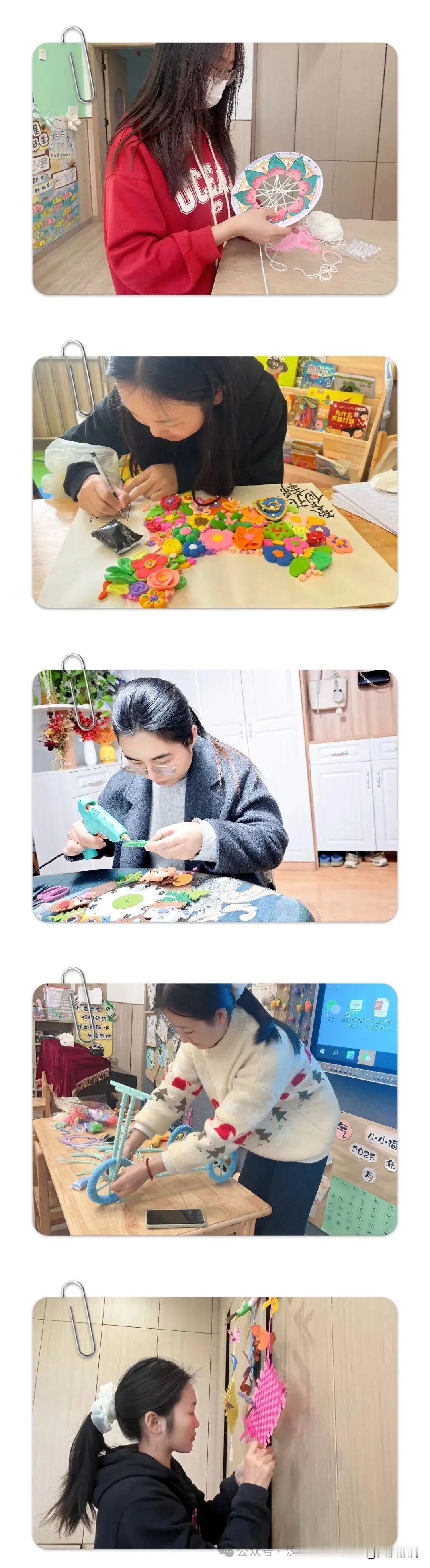 近日，汉中兴汉新区第六幼儿园开展了教师技能大赛。本次大赛分为编织、陶艺和手工制作