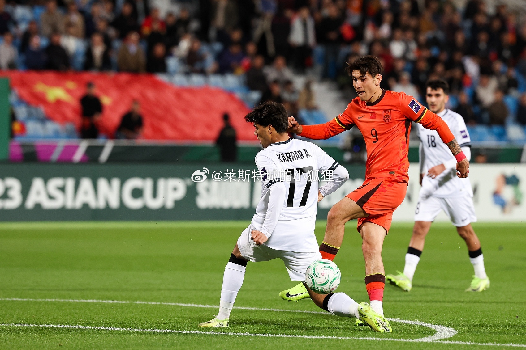 U23国足亚洲杯决赛首发：16-李昊、2-胡荷韬、4-吾米提江、5-刘浩帆、15