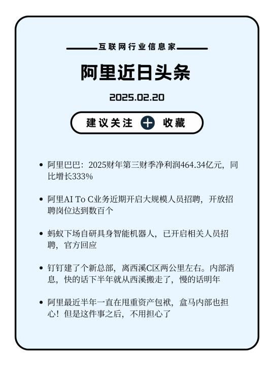 阿里头条02.20-盒马员工这次可以不用担心啦