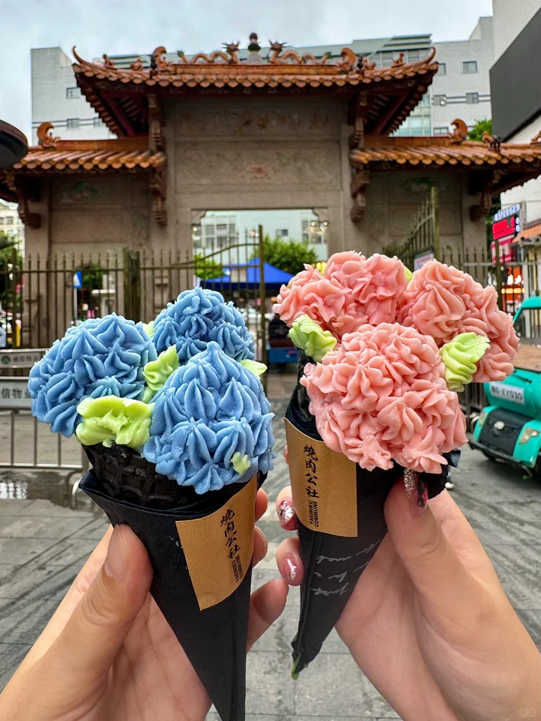 深圳！绣球花冰淇淋！