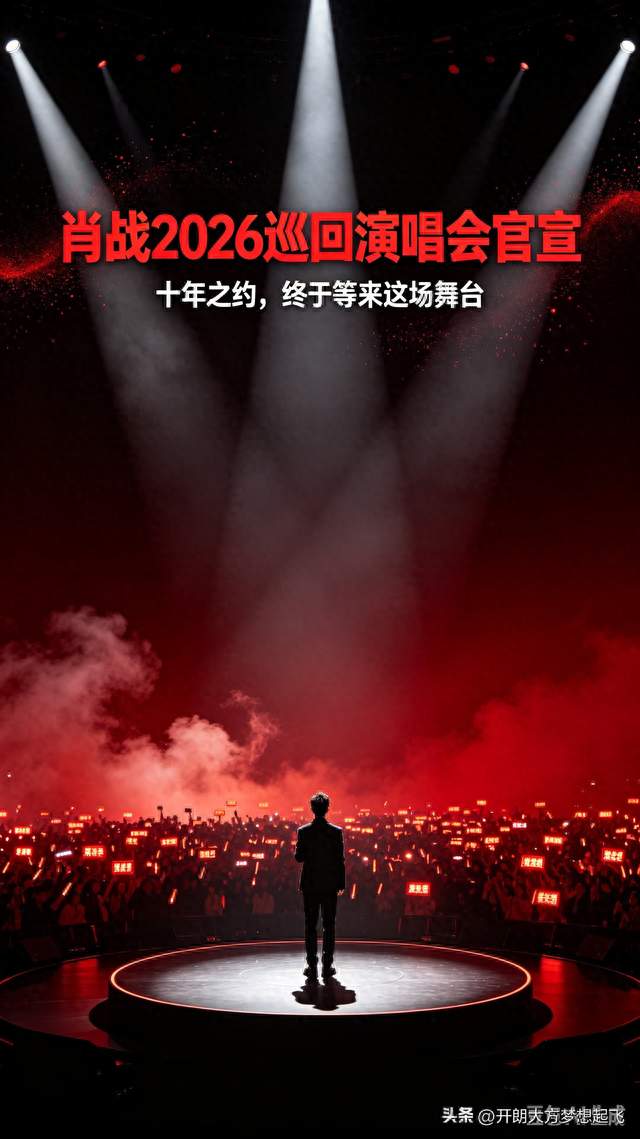 肖战2026巡回演唱会官宣