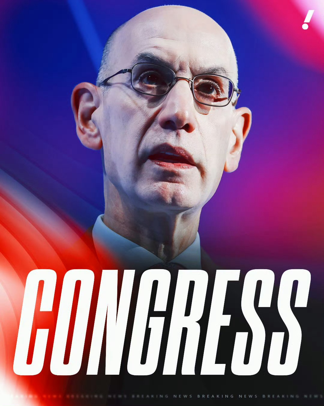 NBA总裁肖华被美国国会盯上了，要求其对近期NBA赌球丑闻进行简报。这个以色列人