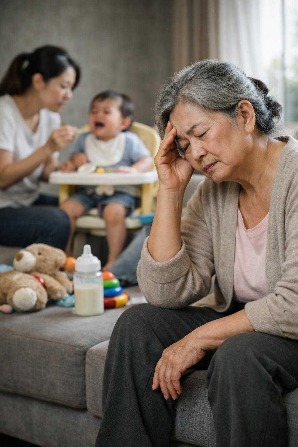 帮子女带娃，你吃过哪些苦？

很多人以为，带孙子孙女，是一种天伦之乐。
可真正经