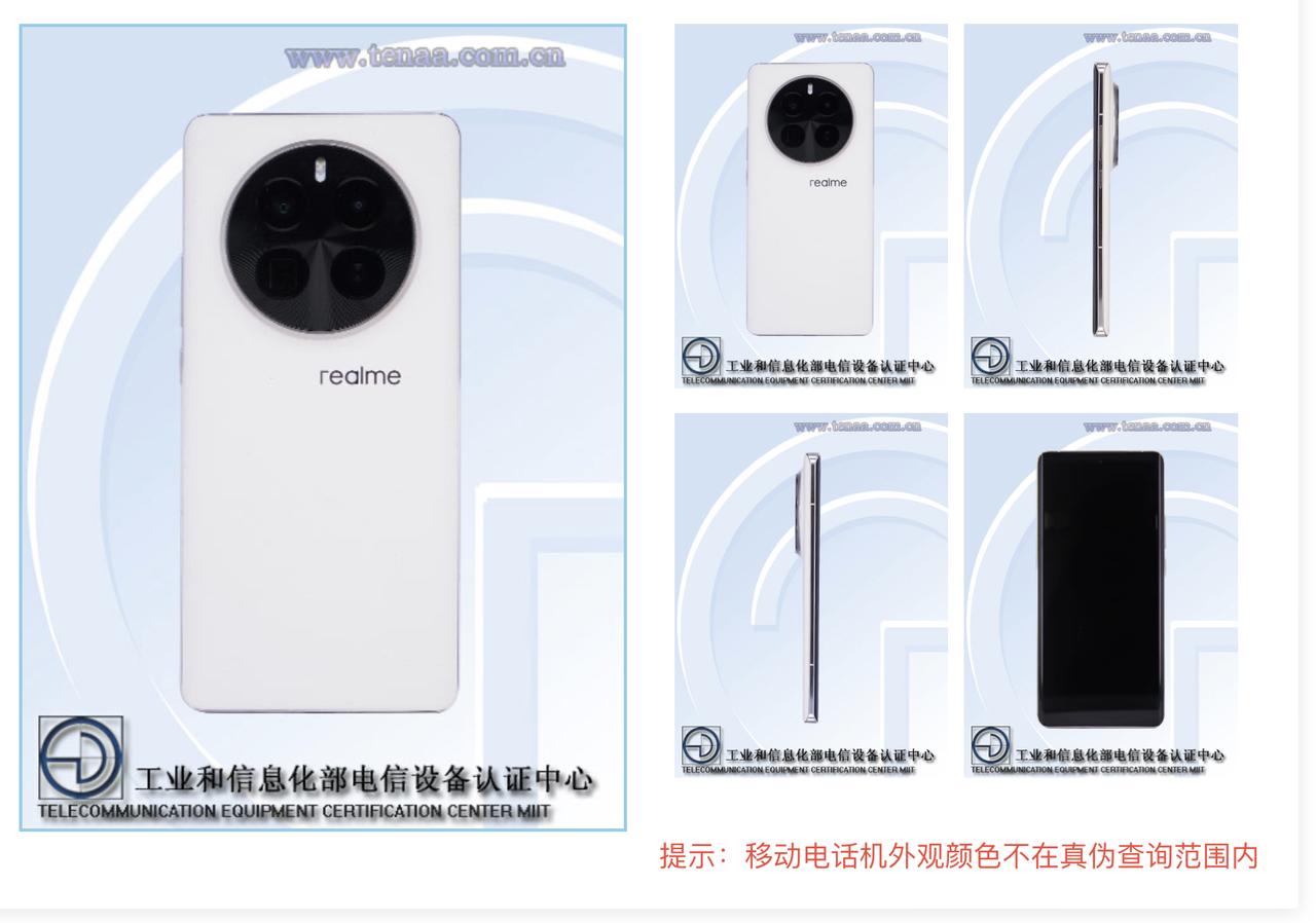 真我GT5这造型有点眼熟啊[狗头]，从图中可以看出这款新机也加上了潜望式长焦镜头