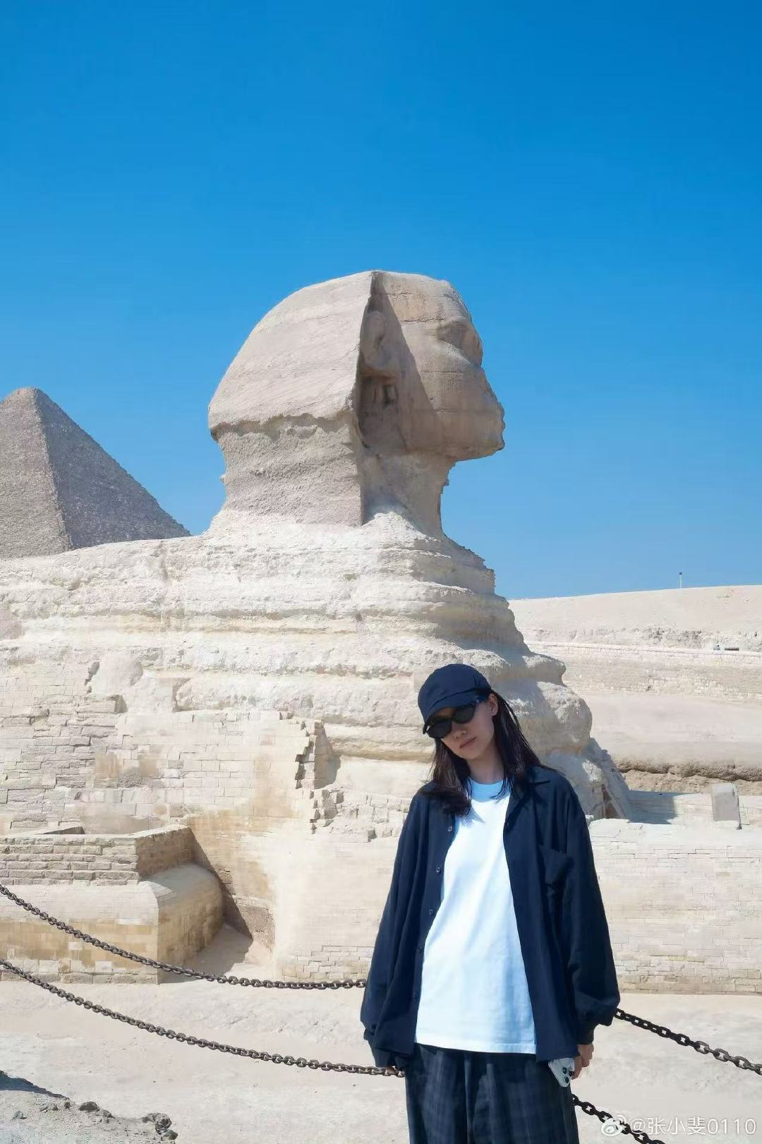 张小斐点亮的新城市埃及张小斐今年点亮新城市埃及 埃及和姐姐都好美~ ​​​