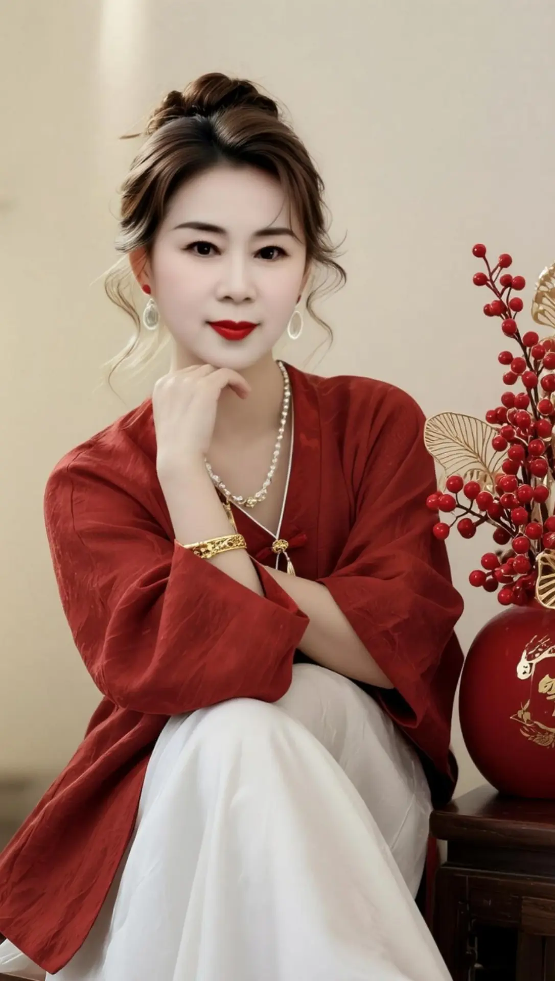 AI新中式生活照 随变ai随便玩