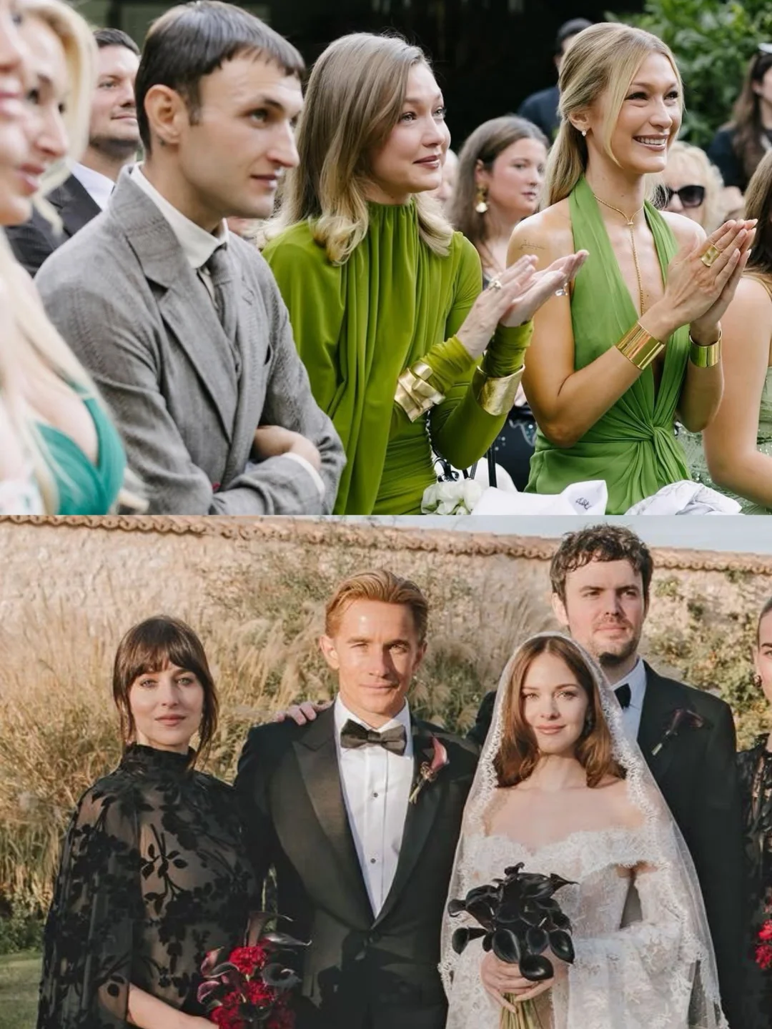 今天GiGi&Bella以及达妹都参加家人的婚礼！