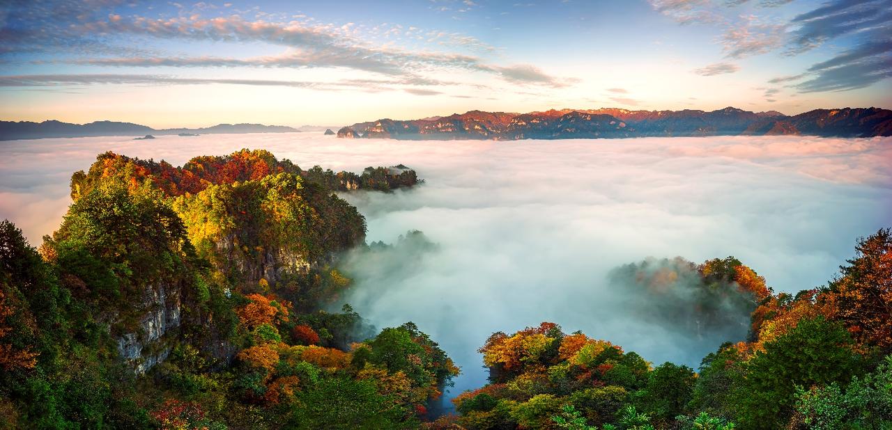 中国最美的赏秋胜地、世界地质公园、国家5A级风景区——四川光雾山，你去过吗？感觉