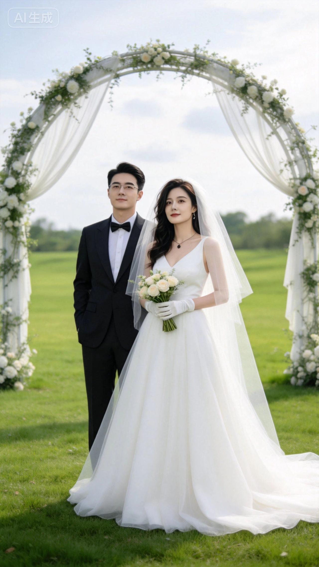 拍婚纱照是在预演幸福