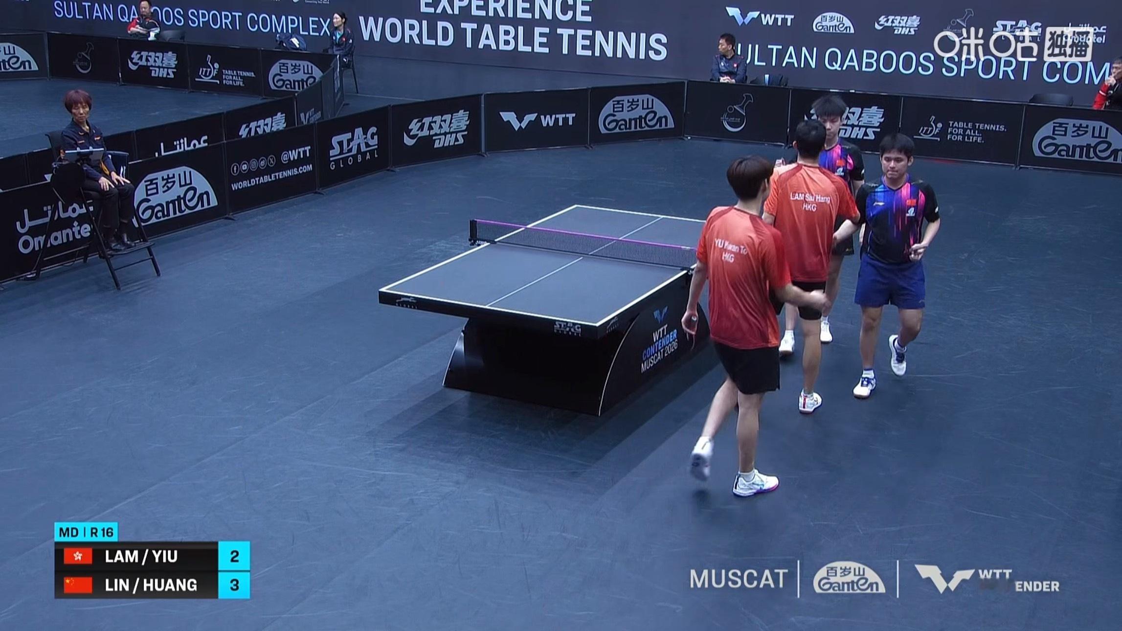 林诗栋/黄友政3比2林兆恒/姚钧涛(11-5，3-11，11-7，8-11，11