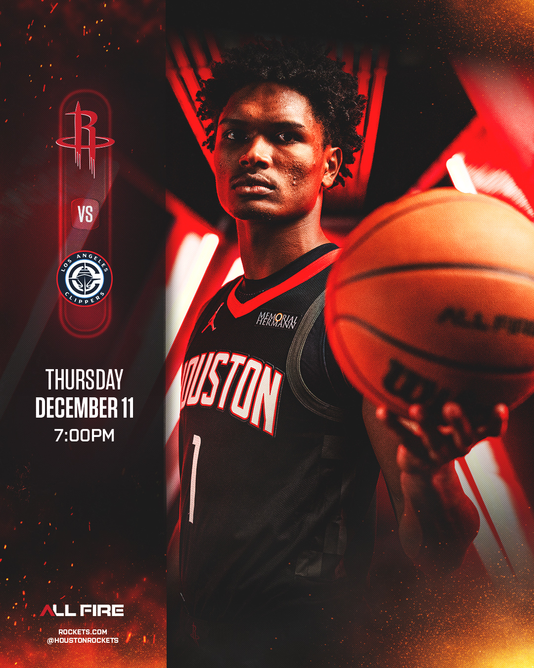 快船vs火箭 首发：阿门、奥科吉、杜兰特、小贾、申京快船vs火箭休斯顿火箭