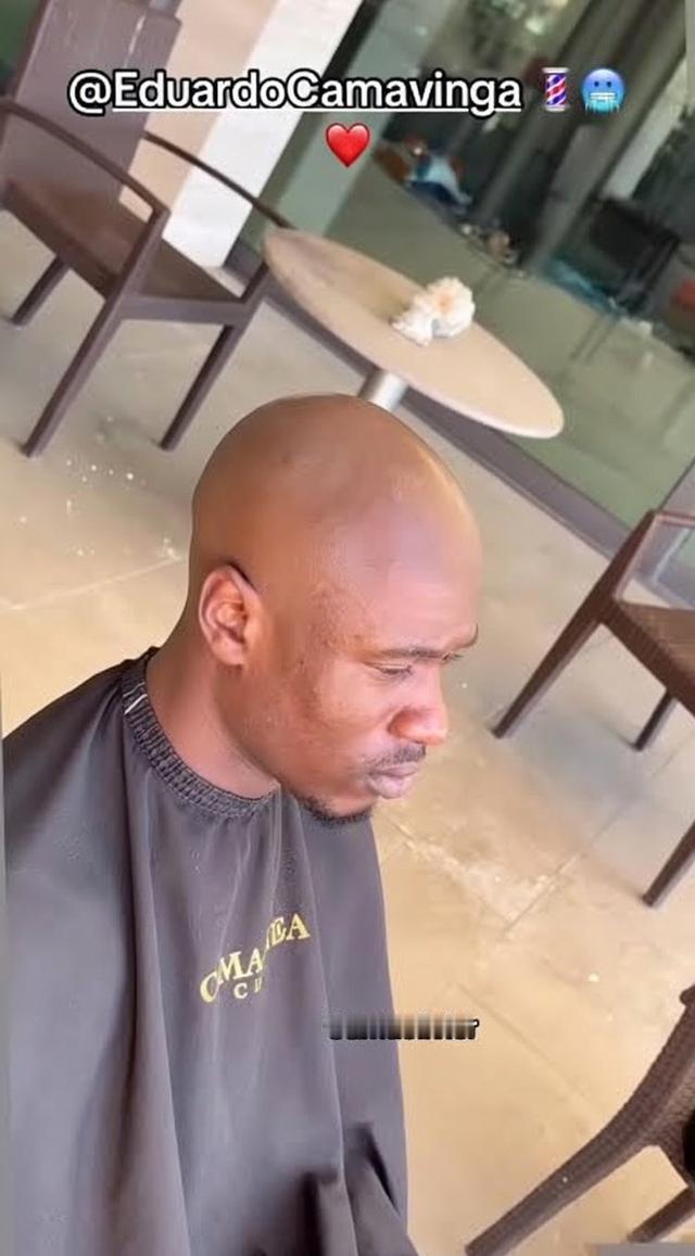 【真心悔过，别再骂皇马球员卡马文加，这娃剃光头了】皇马出局的罪魁祸首卡马文加，真