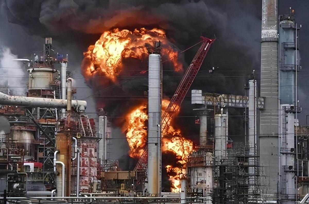 美国抢来的委油，竟把自家四大炼厂连环炸上天，比挨炸的伊朗还惨

3月23日晚得州