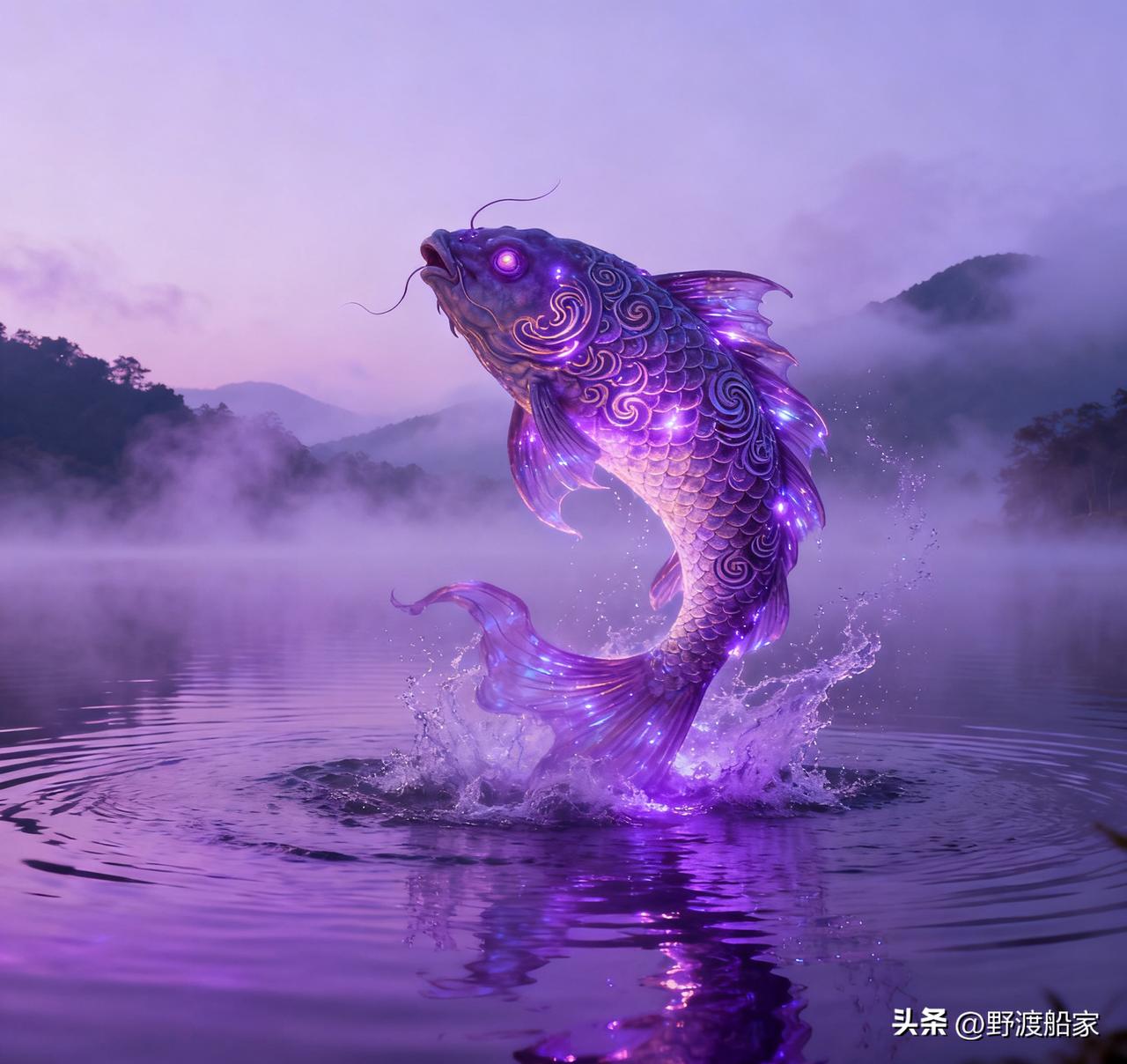 听老一辈的人说，东江湖里曾有一只鲤鱼精，身躯有小船那么大。每逢月圆之夜，它必定现