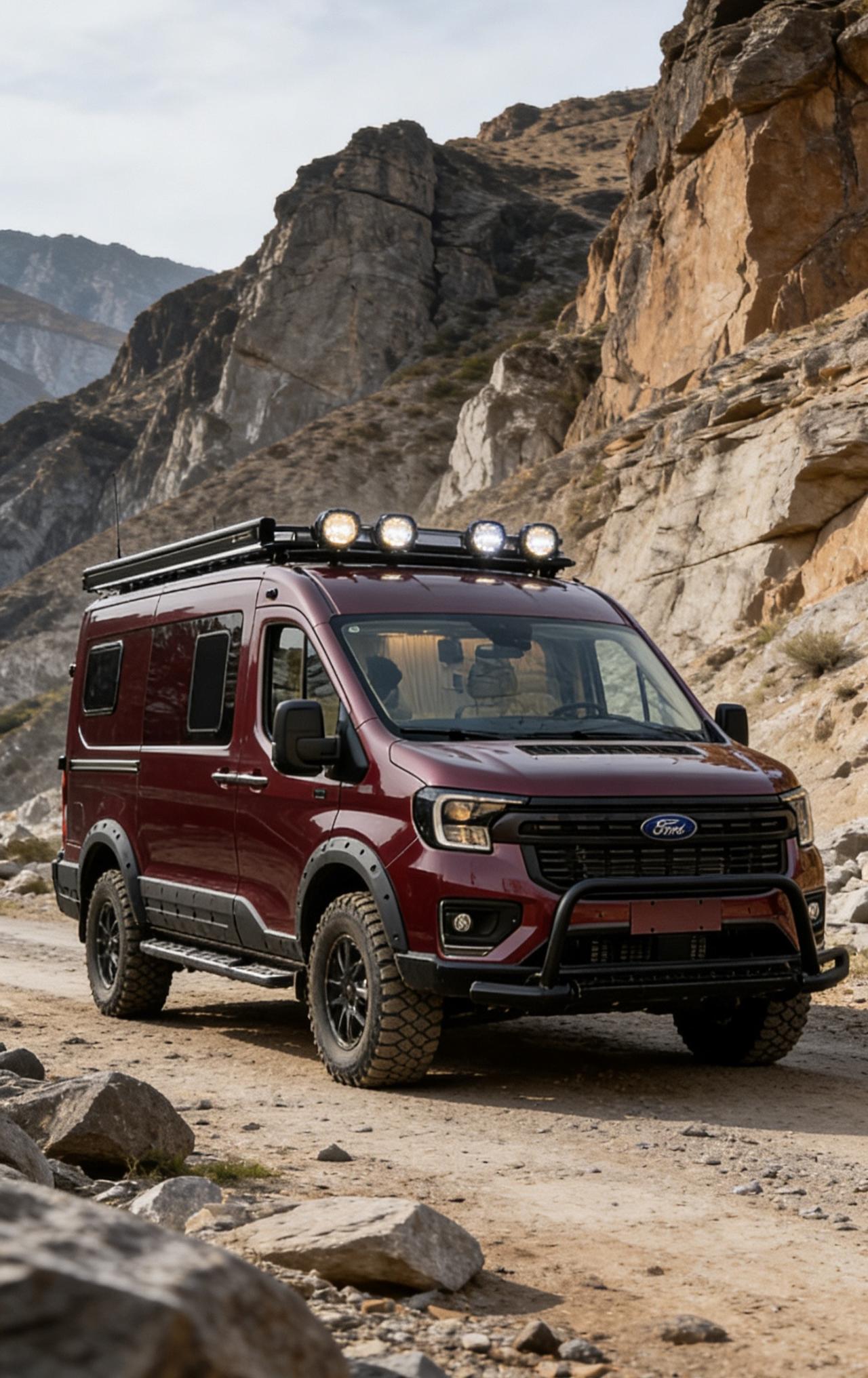 福特t8房车宿营车，四驱版