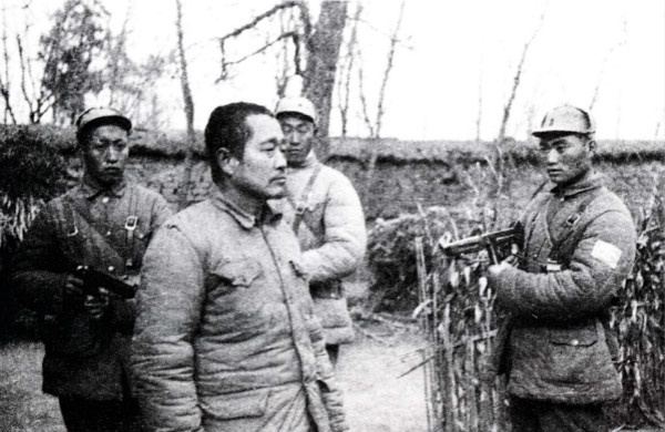 淮海战役被俘的杜聿明 ​​​