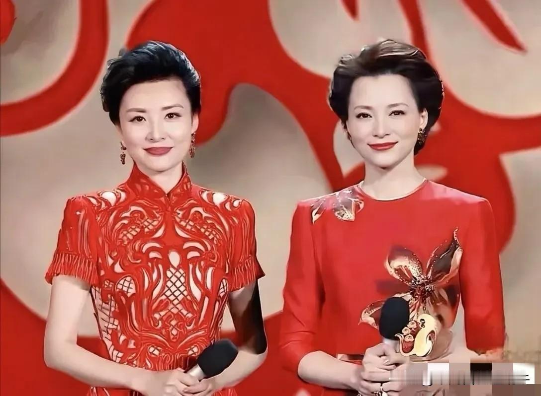 才回味过来，她们当年有多美啊，大概永远无法被超越了，周涛是国泰民安，董卿是岁月静