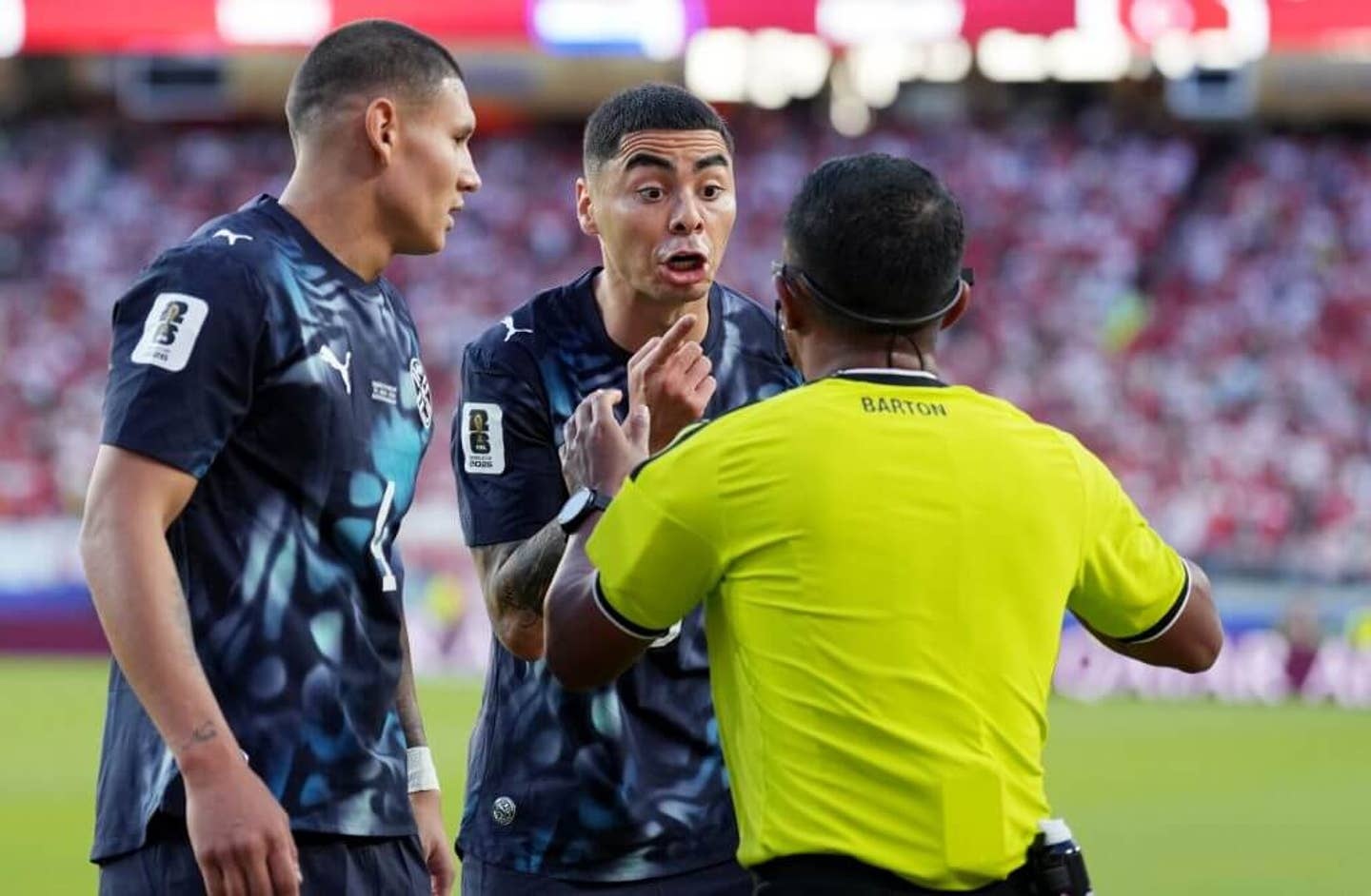 【TA：FIFA吊销巴拉圭解说员世界杯采访证：直播中怒骂因凡蒂诺和裁判】巴拉圭1