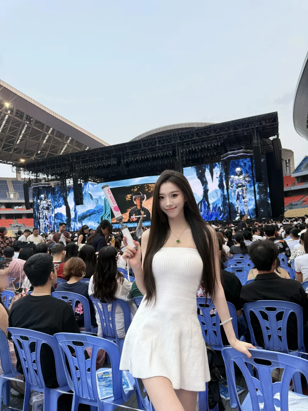 是见到周杰伦的可爱女人｜周杰伦演唱会