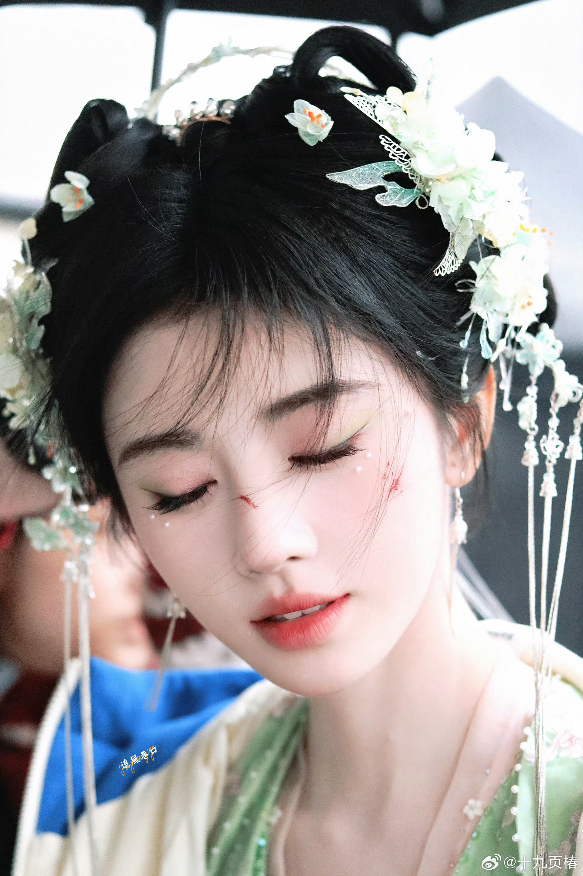 鞠婧祎  jjy鞠婧祎 jjy鞠婧祎姜黎非 ‧☆₊⁺ 化作蝴蝶飞进你的梦里 ⋆?