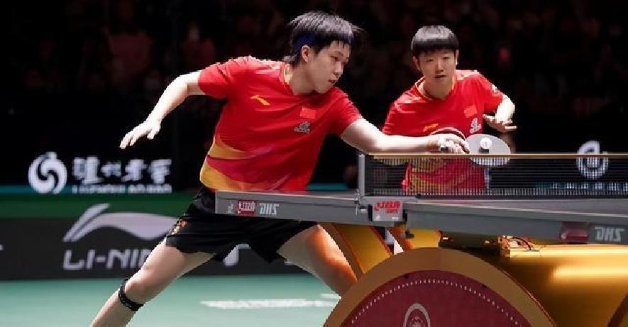 乒乓混团世界杯-孙颖莎王楚钦单打首秀拿分中国8-0埃及取两连胜
中国队又白嫖式碾