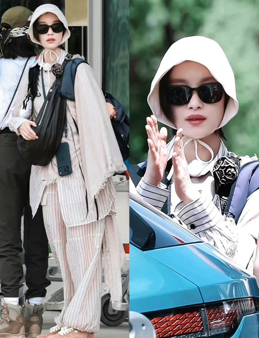 向野四美有西天取经那味儿了向野的我们四位气质女星同游山野，取经BGM一放，瞬间解