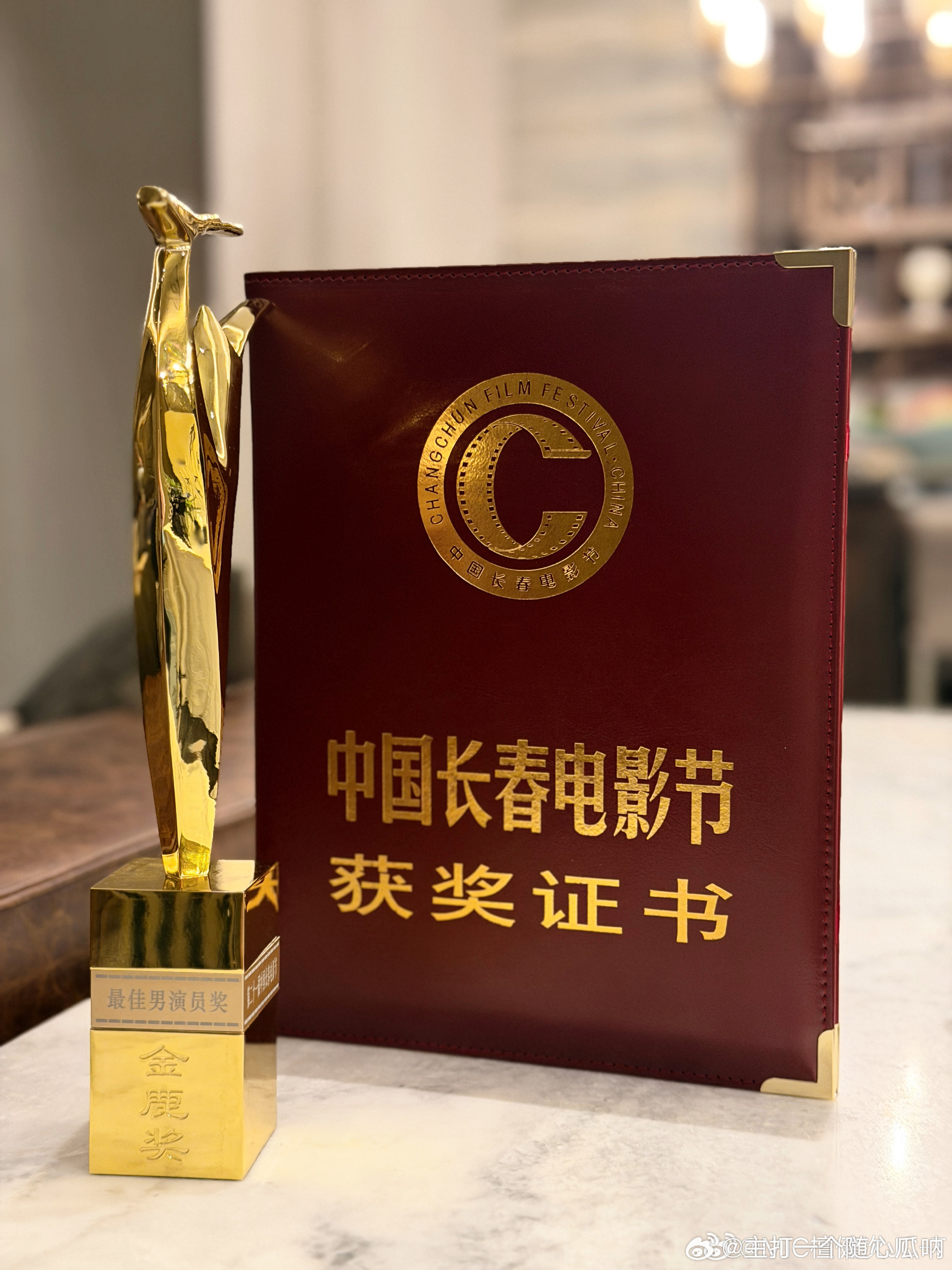 檀健次长春电影节金鹿奖影帝！恭喜震耳欲聋李淇！！ ​​​