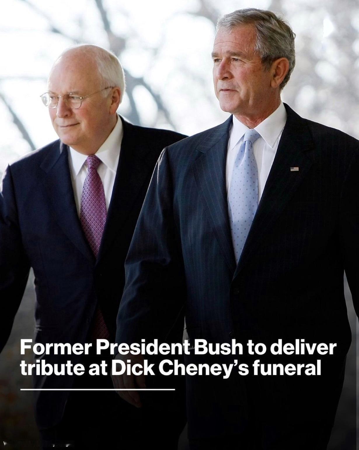 美国前副总统迪克·切尼的葬礼将于当地时间周四在华盛顿举行，多位政界要人将出席这位