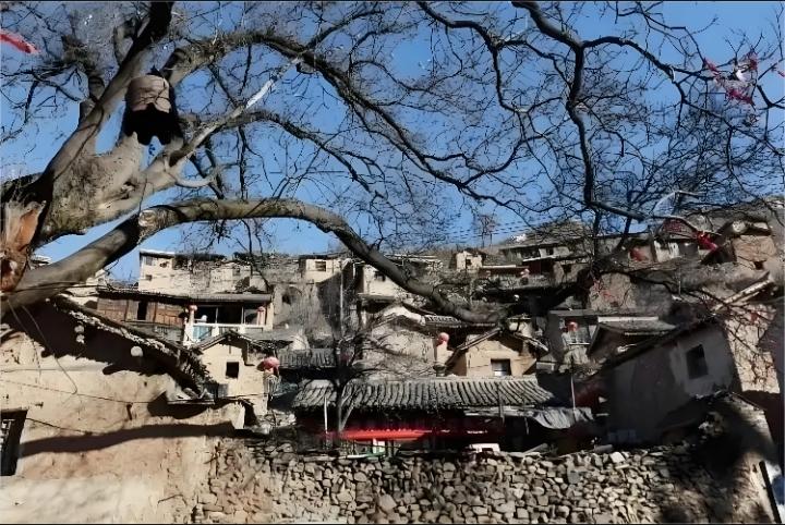 残门锈锁久未开，
荒草满院旧瓦宅，
只有窗前枯老树，
……请友续句……？

上联