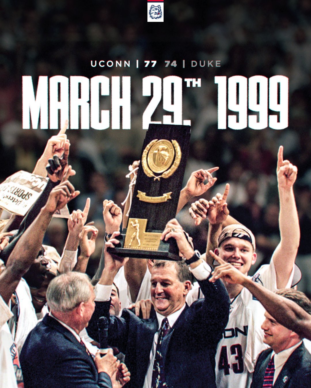 这不巧了，那年今日康涅狄格大学vs杜克大学