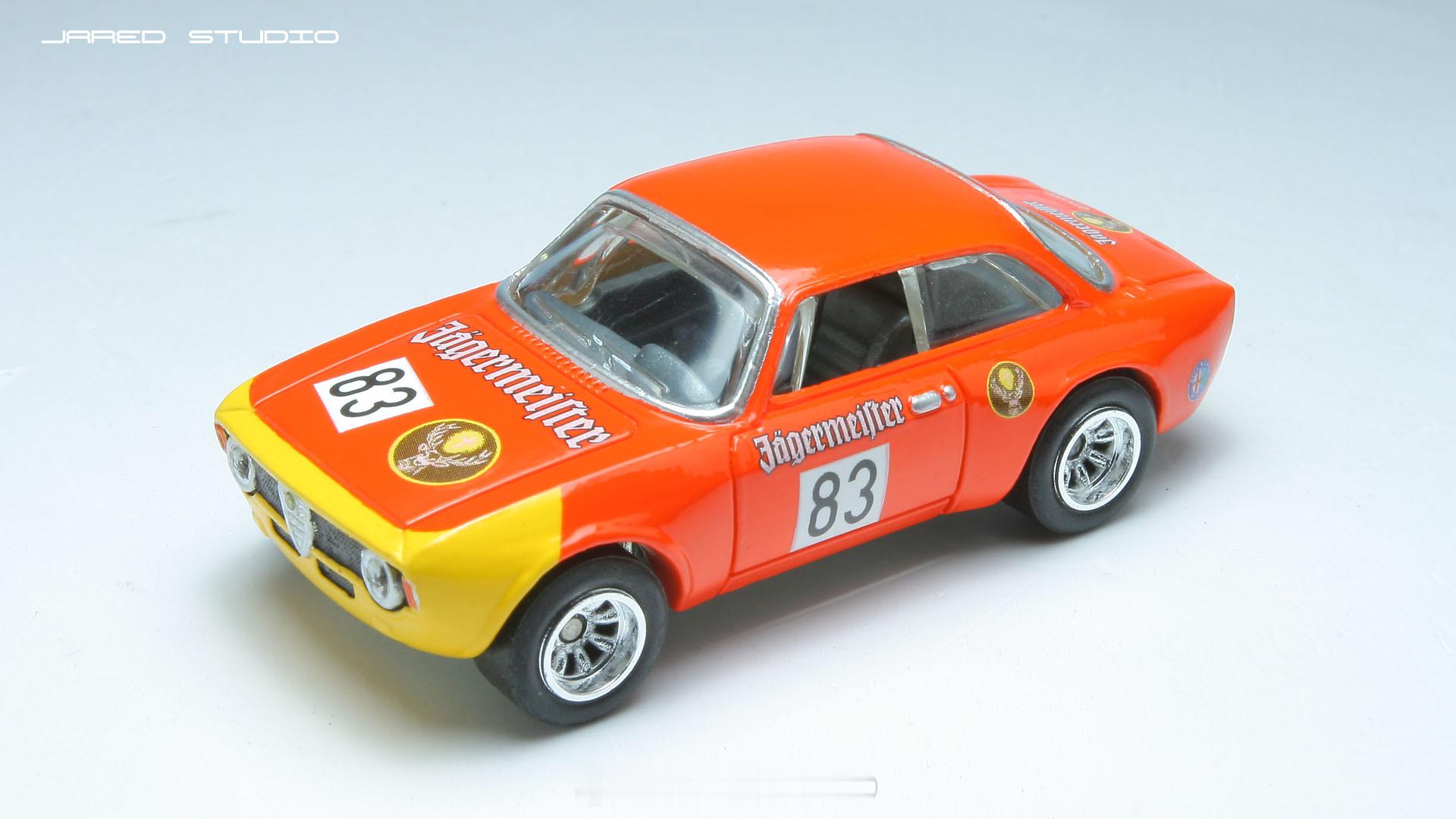 hotwheels风火轮阿尔法·罗密欧 完工一辆Glulia Sprint GT