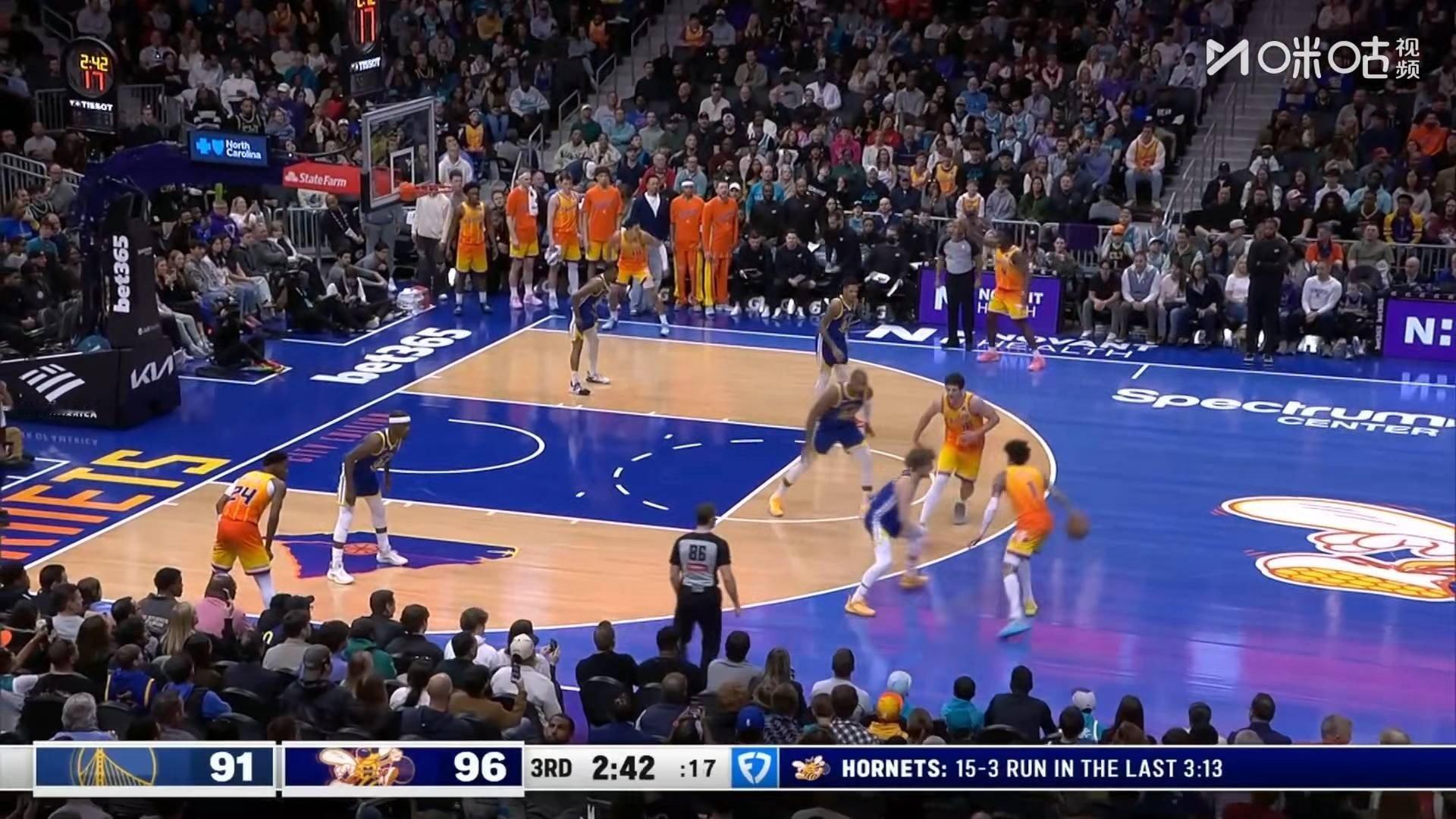 勇士要崩盘？勇士vs黄蜂