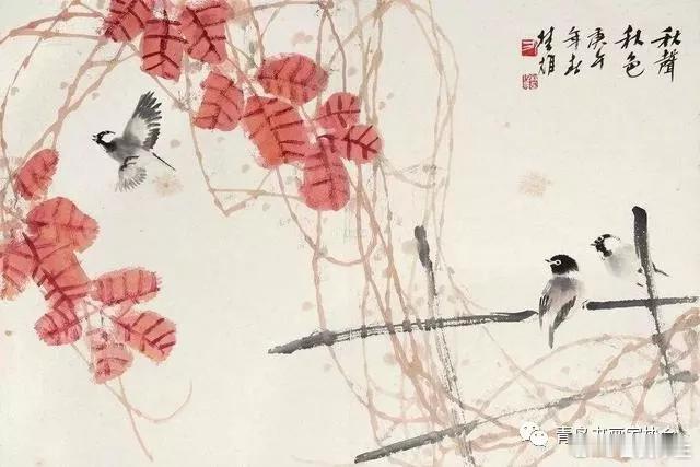 秋声赋序：古贤咏秋，多寄流年之慨、羁旅之悲。中山刘公旧作，凄婉沉郁，尽写伊郁孤愤