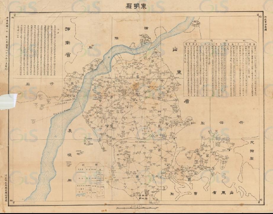 民国21年(1932年)《东明县地图》


民国二十一年《东明县地图》，这是河北