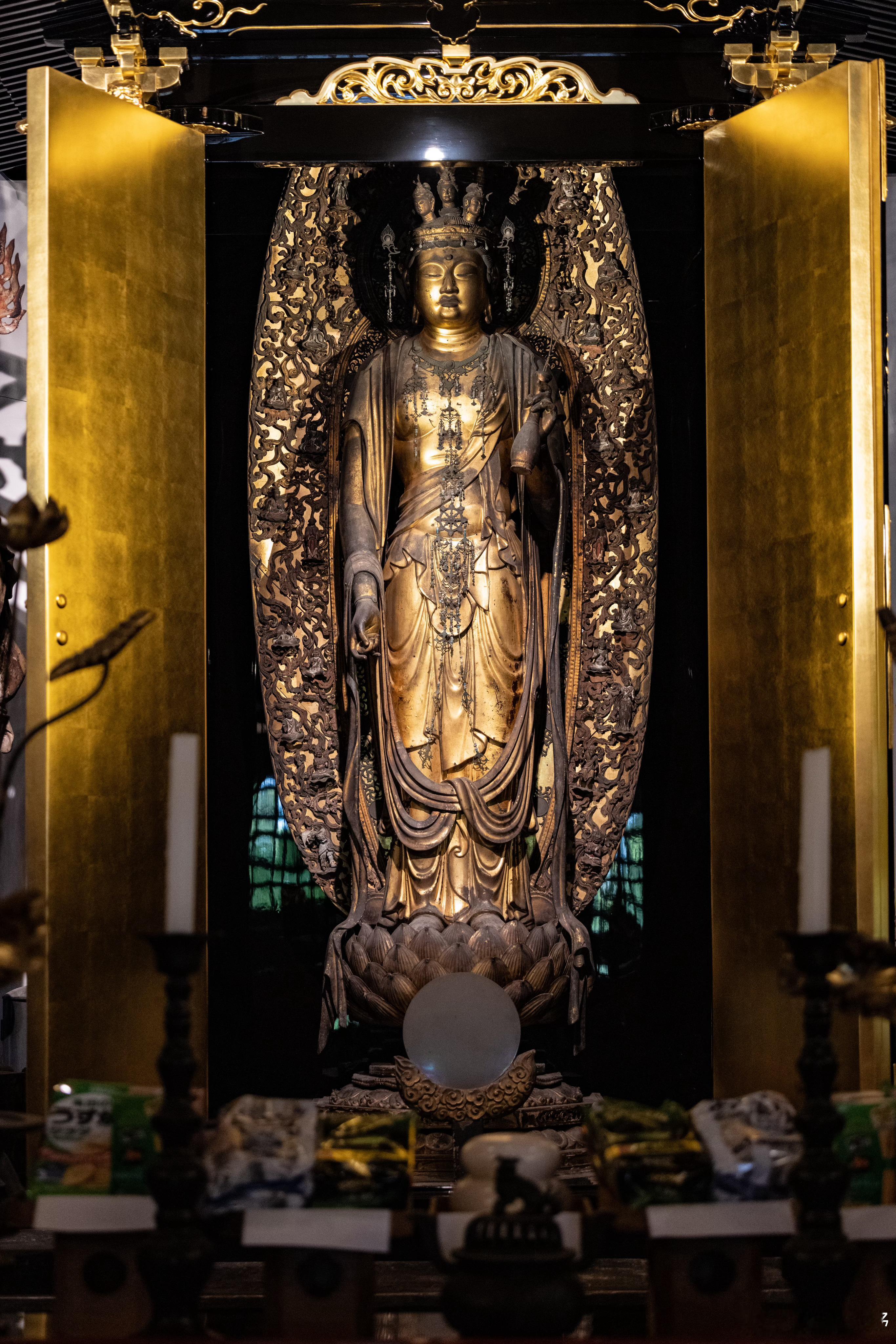 院派佛师作十一面观音立像（镰仓时代） 