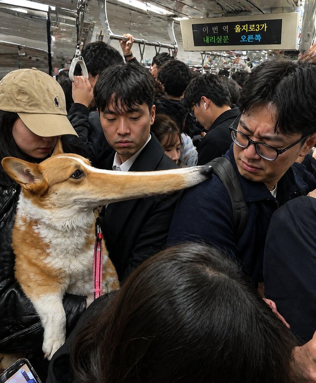 它已提前闻到了周一早高峰里的所有坏消息
世界已经够荒诞了，所以大家开始对轻微变形