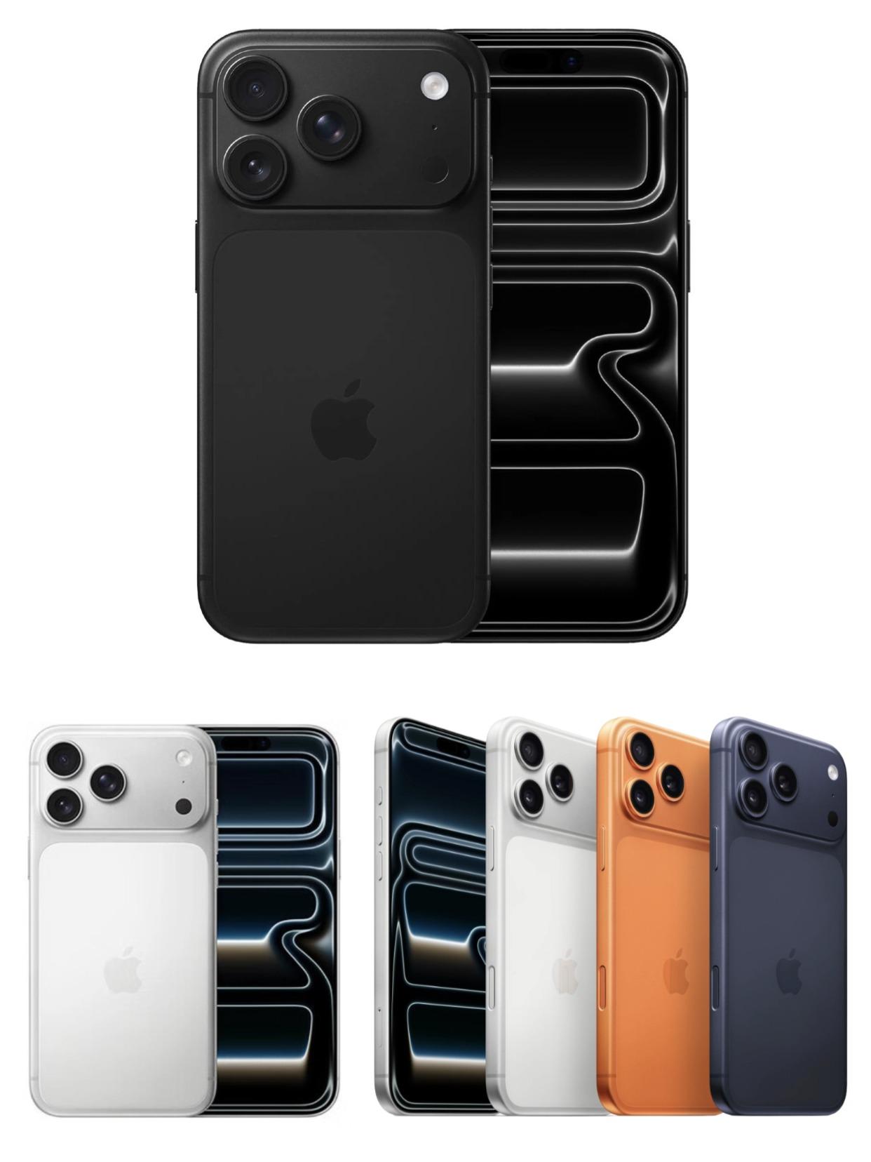 苹果糊涂啊，iPhone17Pro为什么没有黑色！

网上看到某网友做的图，黑色