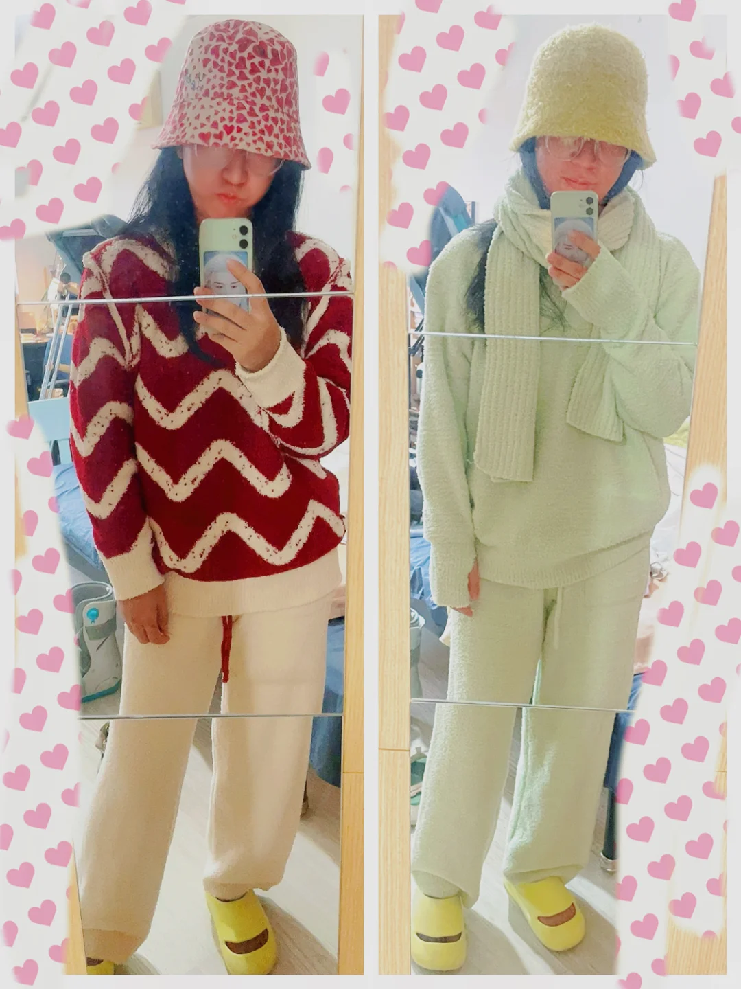 决定我明天能否脱支具的日子来了，穿哪套