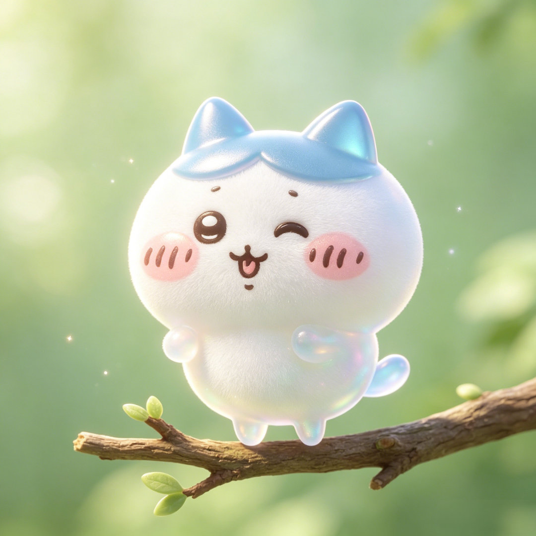 chiikawa 吉伊卡哇就像小精灵！[ai生成]吉伊卡哇灵感共创夏日企画
