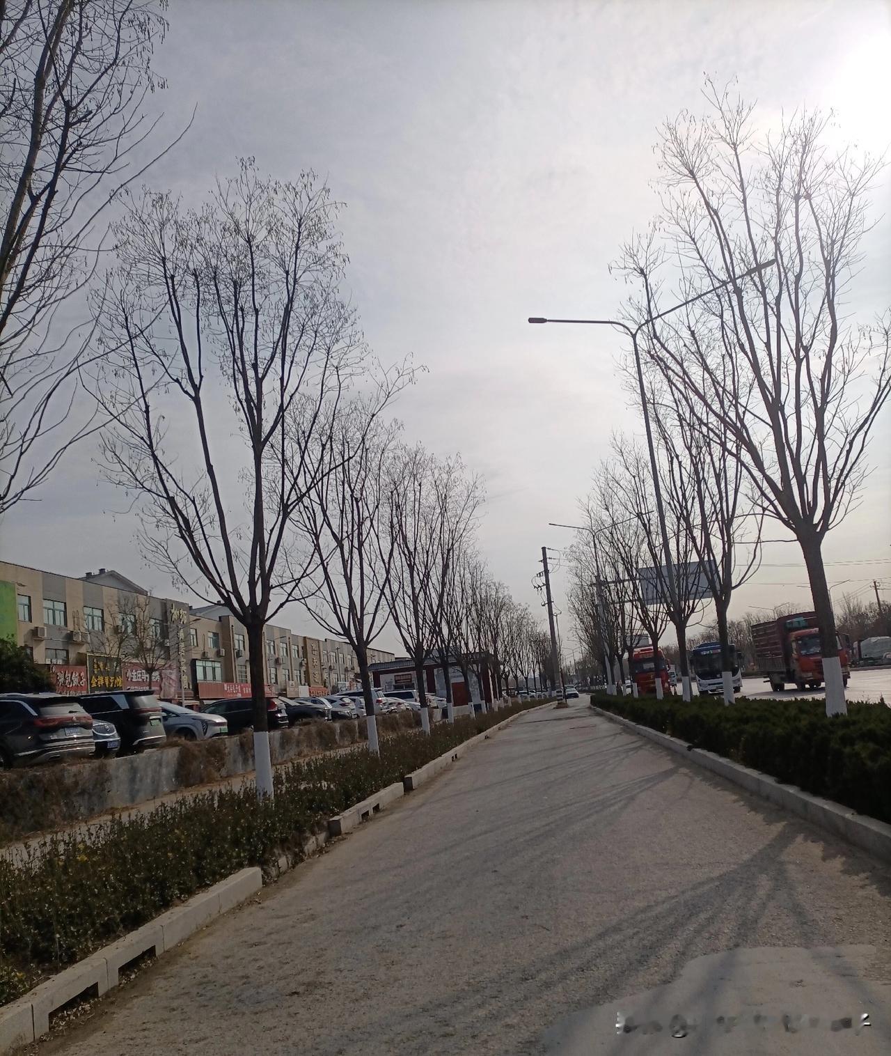 医学中心发展乏力，从医学大道就能看出来…

原物流大道主路、辅路最后一层沥青多少