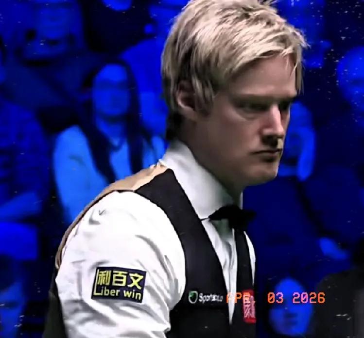 86-0，特鲁姆普又赢下第6局，大比分6-0领先。
罗伯逊状态太差了，手感太凉了