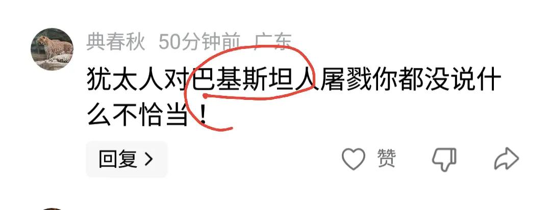 犹太人根本没有对巴基斯坦人屠戮或怎么样！
​
​
​有网友说：
​1，以色列确实