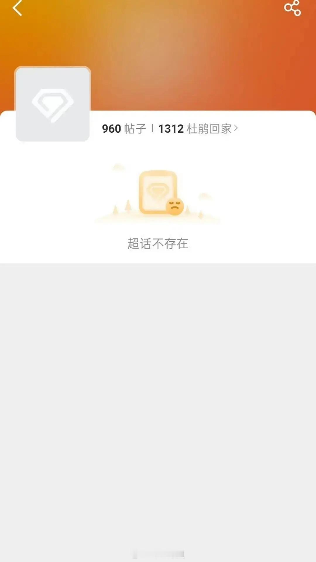 乐坛杜鹃超话已无。。。重生版也无，现在是重生第二版[晕][晕] ​​​