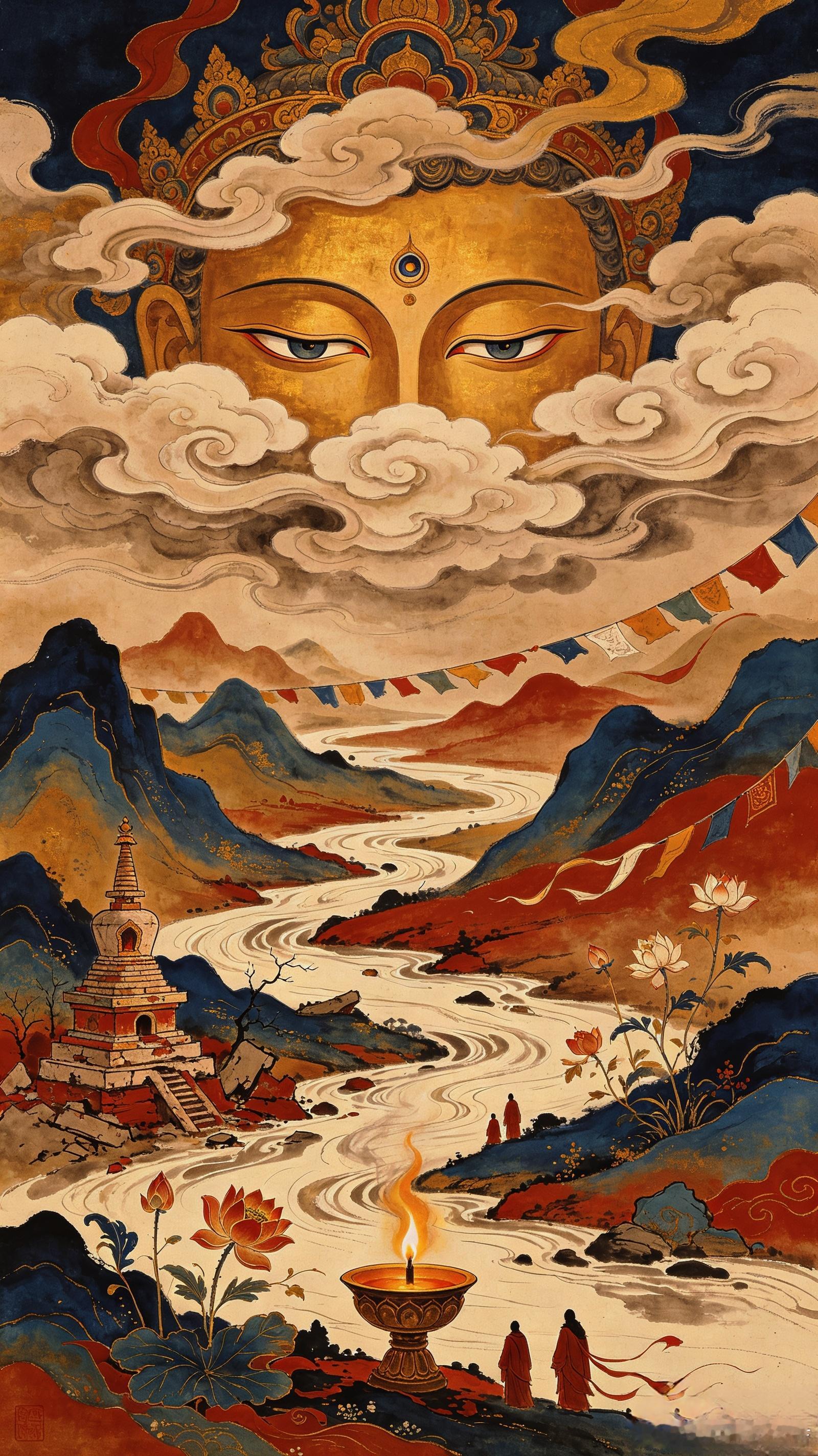 无常之现：十五真喻，尽照虚妄。以下十五重无常譬喻，无关风雅辞章，只为勘验自心、照