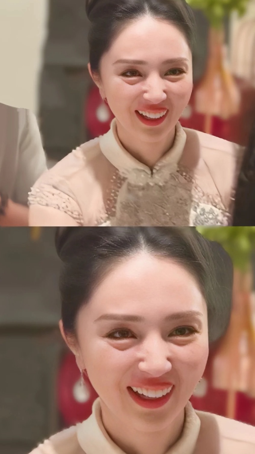 我去...董璇婚宴上这脸无人说吗董璇和张维伊在一起后状态好好啊，一点都看不出是4